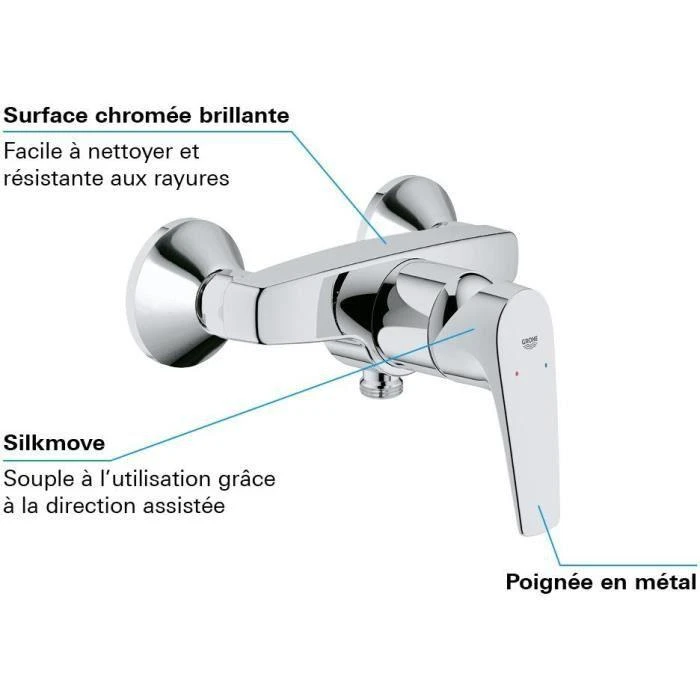 Grohe Start Flow dušo maišytuvas, chrome