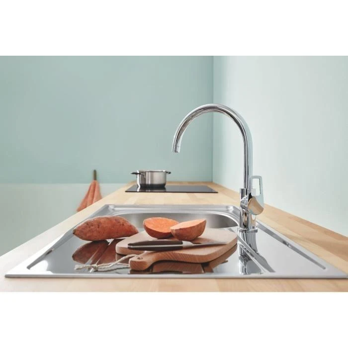 Grohe Aukštas virtuvės maišytuvas Bauloop 31368001
