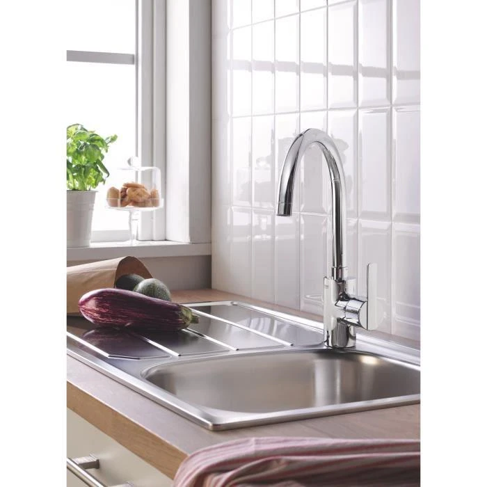 Grohe Mixer Monocomina Kriauklės skerdimo formos chromas 32670002