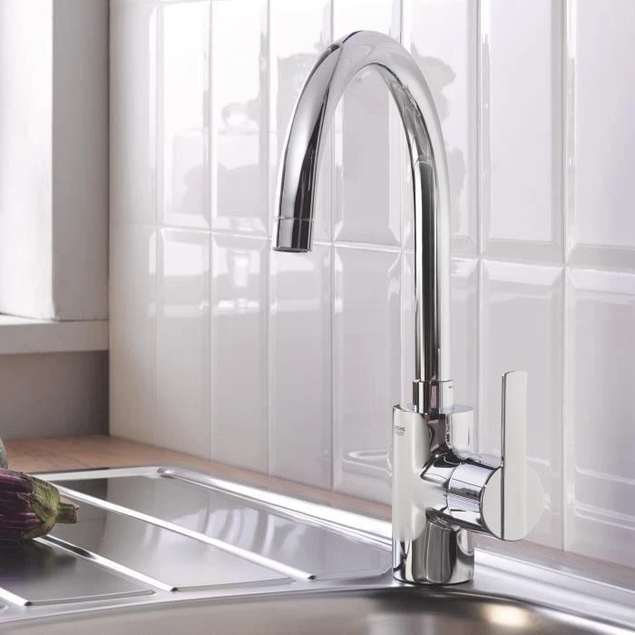 Grohe Mixer Monocomina Kriauklės skerdimo formos chromas 32670002