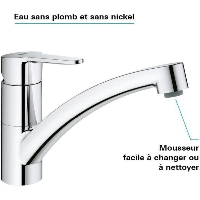Grohe Start Eco virtuvinis maišytuvas, chromas