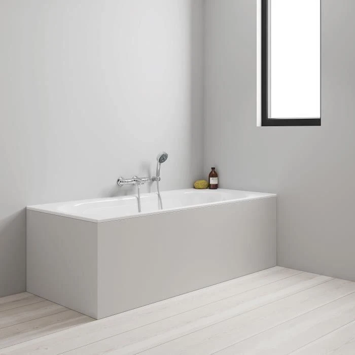 Grohe termostatinis maišytuvas Vonios / Dušo Precision Trend, Apsauga nuo kryžminimo, 1/2 sriegio jungtis, chromas, 34227002
