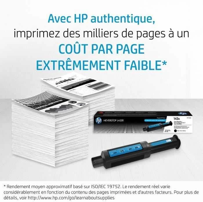 Hewlett Packard (HP) HP 143A (W1143A) Lazerinė kasetė, Juoda