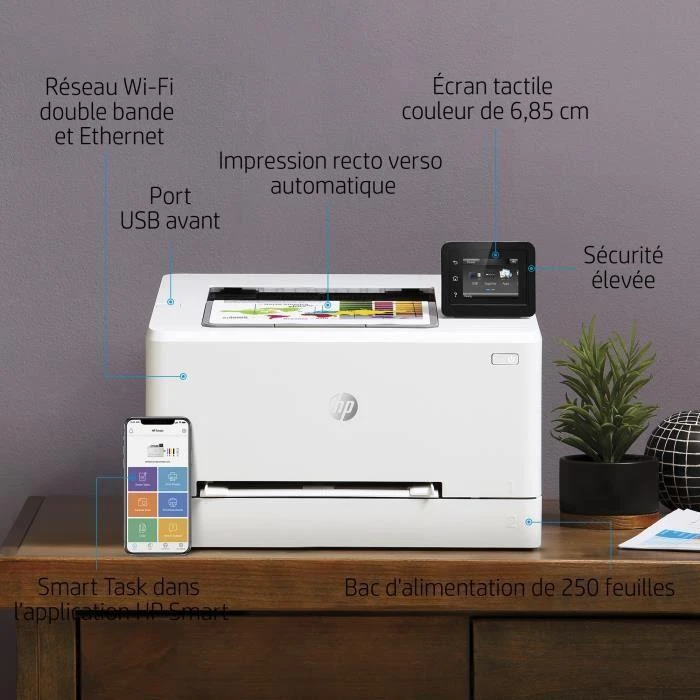 Spausdintuvas HP Color LaserJet Pro M255dw WiFi