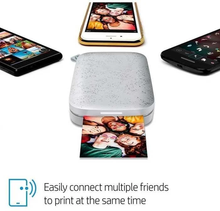 Hewlett Packard (HP) Spausdintuvas HP Sprocket mobiler Sofortbilddrucker baltas