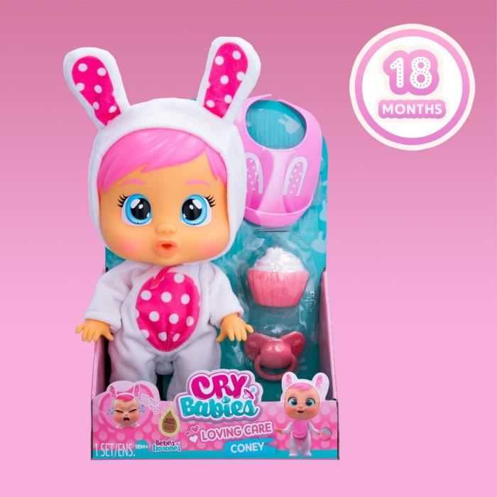 TM Toys Cry Babies Loving Care lalka Coney
