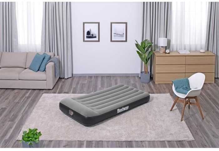 Pripučiamas čiužinys 188x99x30 cm su įmontuotu elektriniu siurbliu Bestway 67556