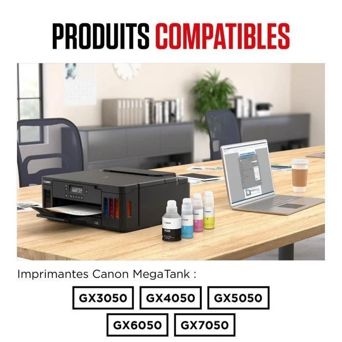 Canon GI-56M (4431C001) Rašalo papildymo buteliukas, Purpurinė