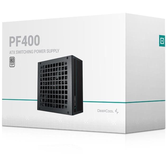 Deepcool | PF400 | 400 W | 80 PLUS Standard Certified | Juodas
