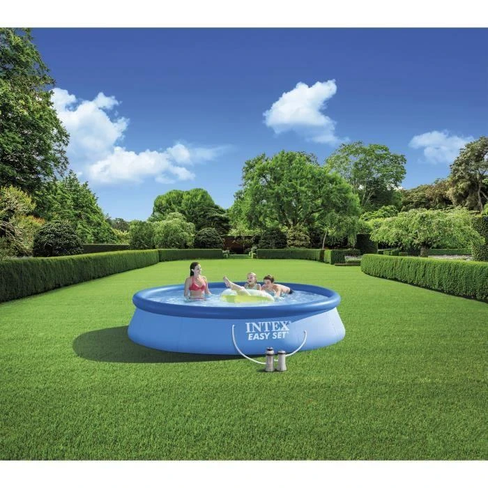Baseinas INTEX Easy Set 396x84 cm, su vandens filtru