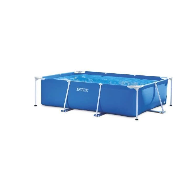 Stačiakampio formos sodo rėmas baseinas 220 x 150 cm 28270 INTEX