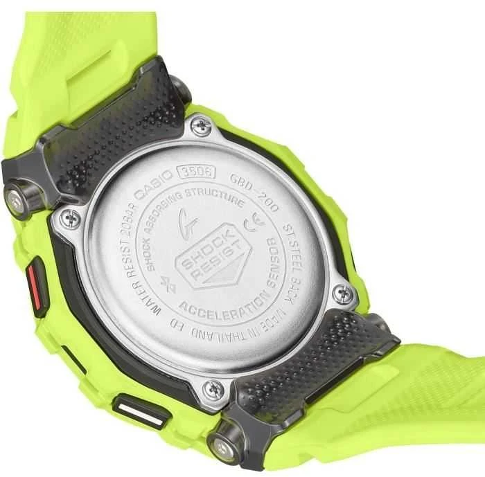 Išmanusis laikrodis Casio G-SQUAD, Salotinės spalvos su juodos spalvos detalėmis