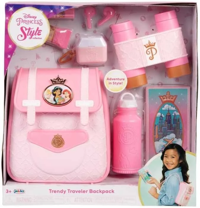 Jakks Pacific „Disney Princess“ – stiliaus kolekcija – kelioninė kuprinė (223814)