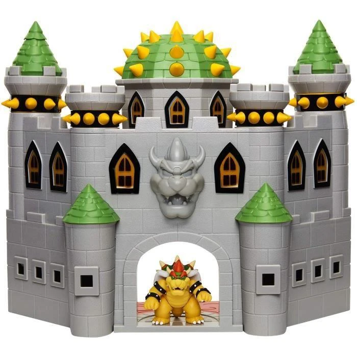 Nintendosuper Mariojakks Nintendo – 2,5 colio – Bowser pilies žaidimų rinkinys (400204-IS9)