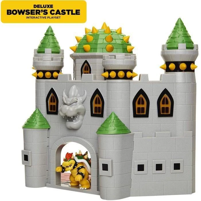Nintendosuper Mariojakks Nintendo – 2,5 colio – Bowser pilies žaidimų rinkinys (400204-IS9)
