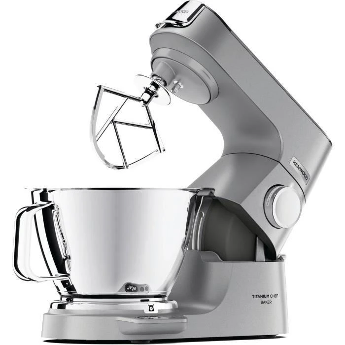 Virtuvinis kombainas Kenwood Titanium Chef Baker Sidabrinis KVC85.124SI, 1200 W
