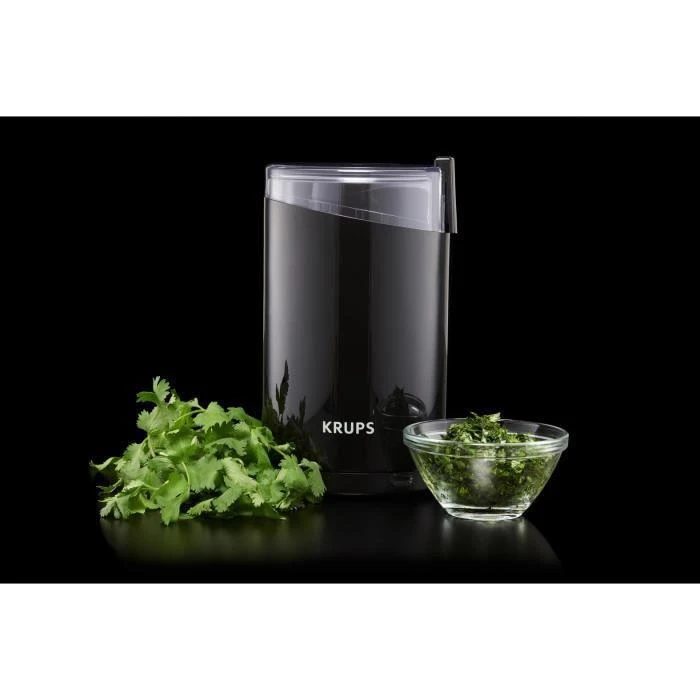 Kavamalė Krups F2034210 kavos ir prieskonių malūnėlis, juodas