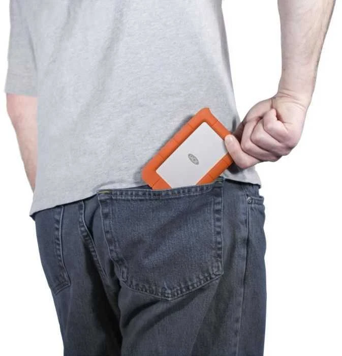 Kietasis diskas Išorinis diskas LaCie Rugged Mini 2.5'' 1TB USB3, Atsparus sukrėtimams