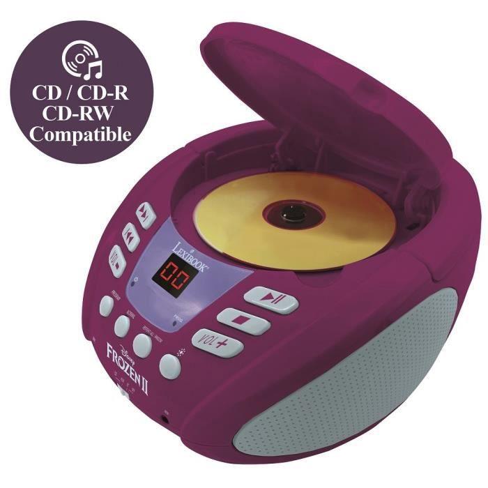 Lexibook,Disney Lexibook - Disney Frozen - Bluetooth CD grotuvas (RCD109FZ)