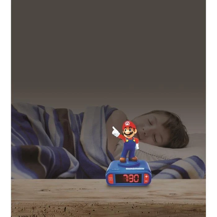 Lexibooksuper Mario Lexibook - Super Mario - Žadintuvas 3D (RL800NI)