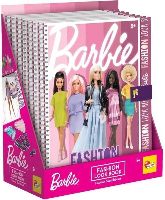 Lisciani LOOK Szkicownik Barbie mados įvaizdžio knyga