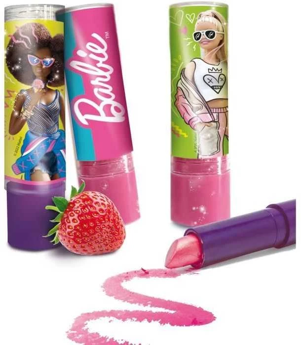 Lisciani Vaikiška lūpų dažų rinkinys Barbie keičiančiais spalvą