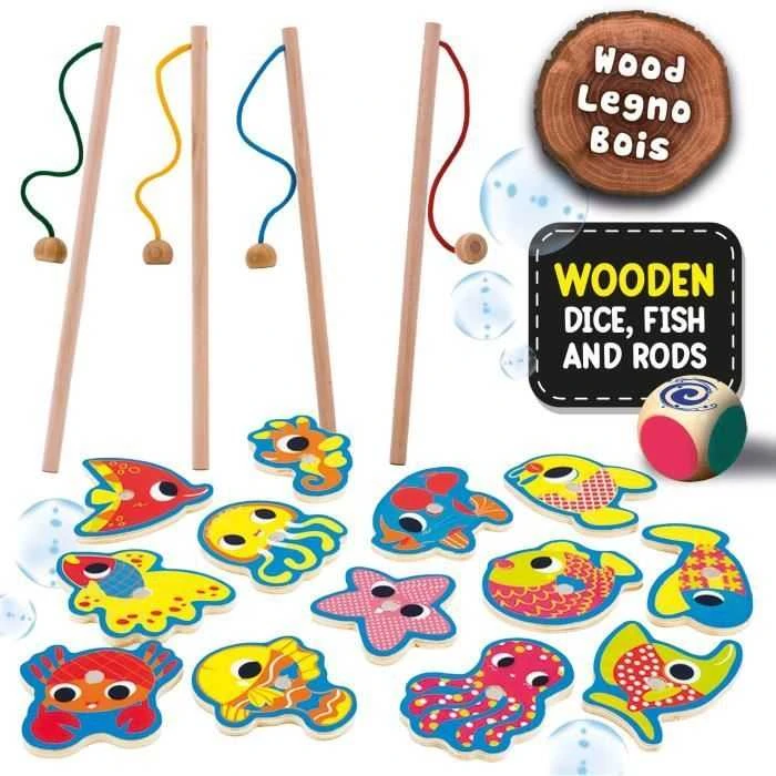 Lisciani LISCIANI MONTESSORI WOOD BABY FISH FUN