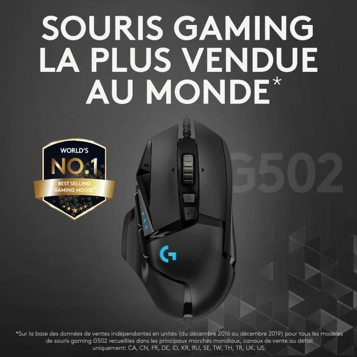 Žaidimų pelė Logitech G502 Hero
