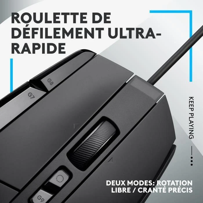 Logitech Pelė G502 X juodas juodas
