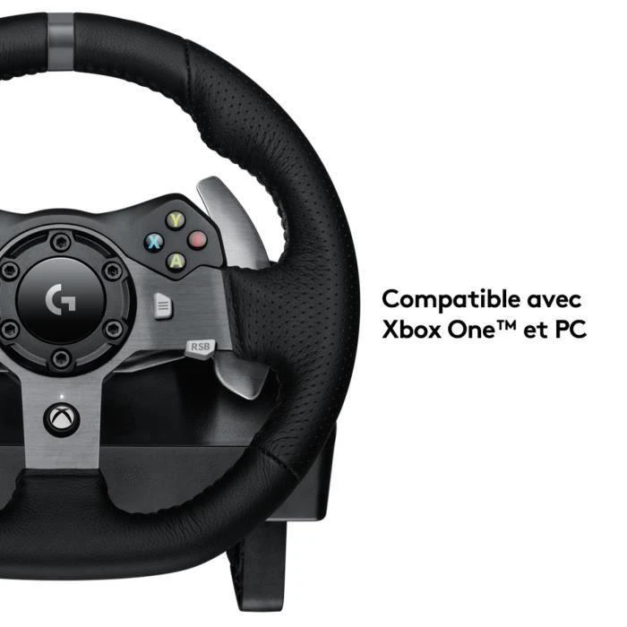 Logitech G920 Driving Force žaidimų vairas skirtas Xbox One ir PC su pedalais