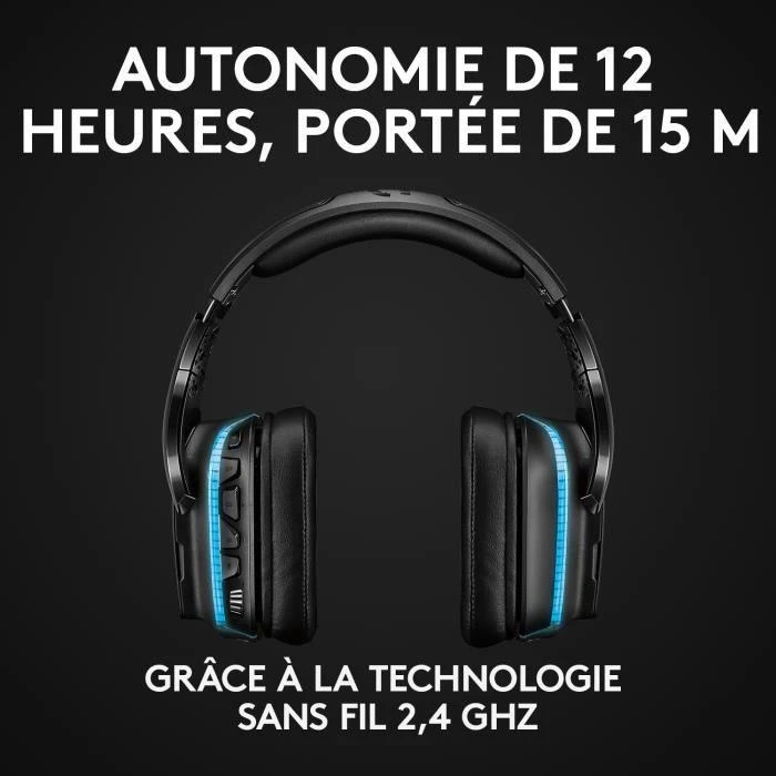 LOGITECH G935 Belaidės 7.1 Surround Sound LIGHTSYNC Ausinės Žaidimams - 2.4GHZ - EMEA