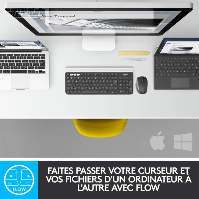Belaidė pelė Logitech MX Anywhere 2S, juoda