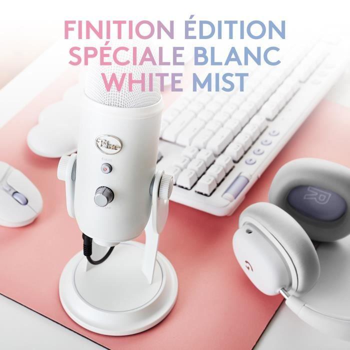 Blue Logitech G Mėlyna Yeti (Sidabrinis) kondensatorinis mikrofonas