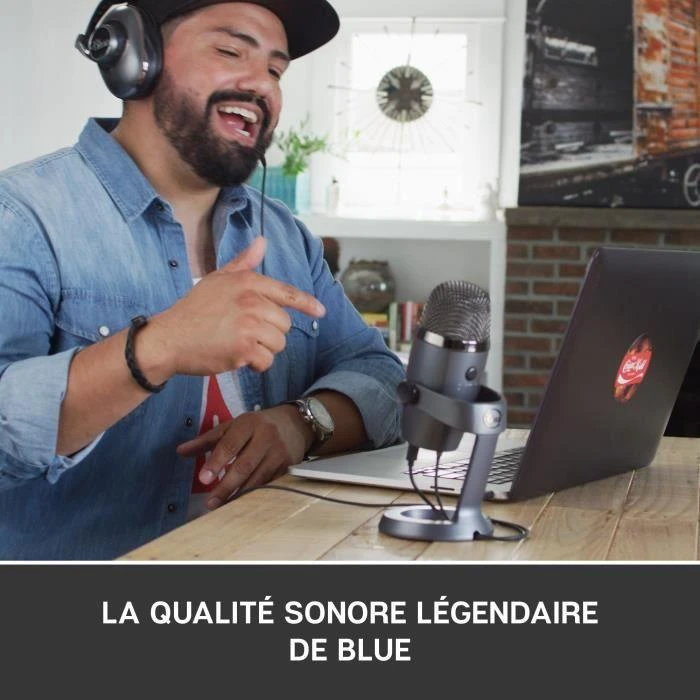 Blue Mikrofonas Yeti NanoShadGrey