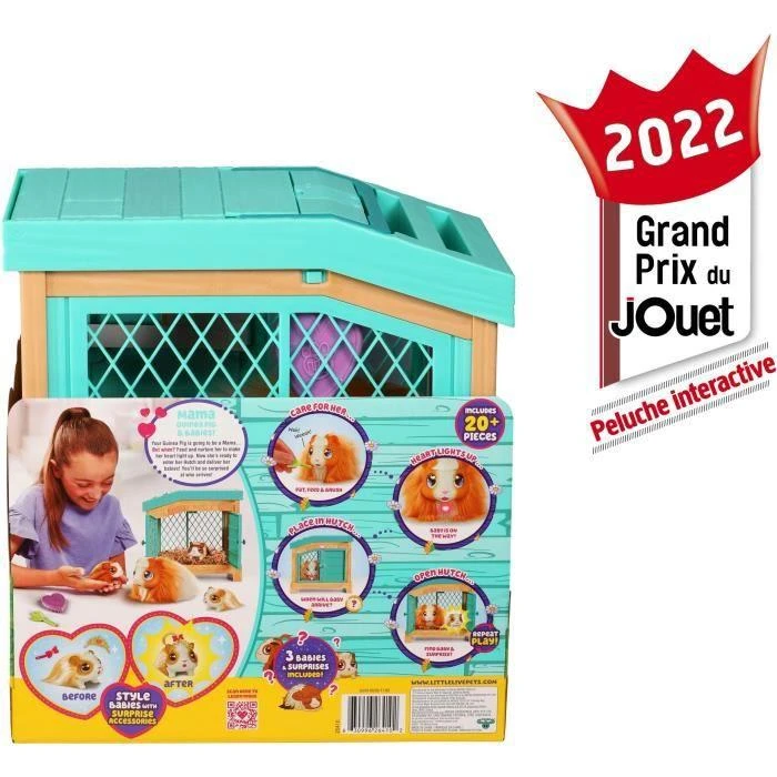 Moose Toys LITTLE LIVE PETS Mama Surprise Jūrų kiaulytė