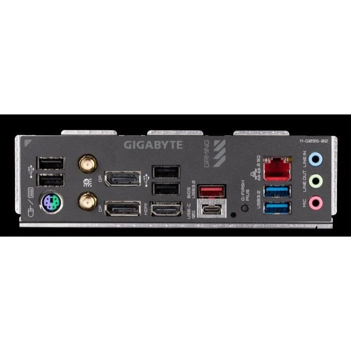 Pagrindinė plokštė GIGABYTE B650M GAMING X AX AM5 4xDDR5 4xSATA 2xM.2 1xHDMI 2xDP