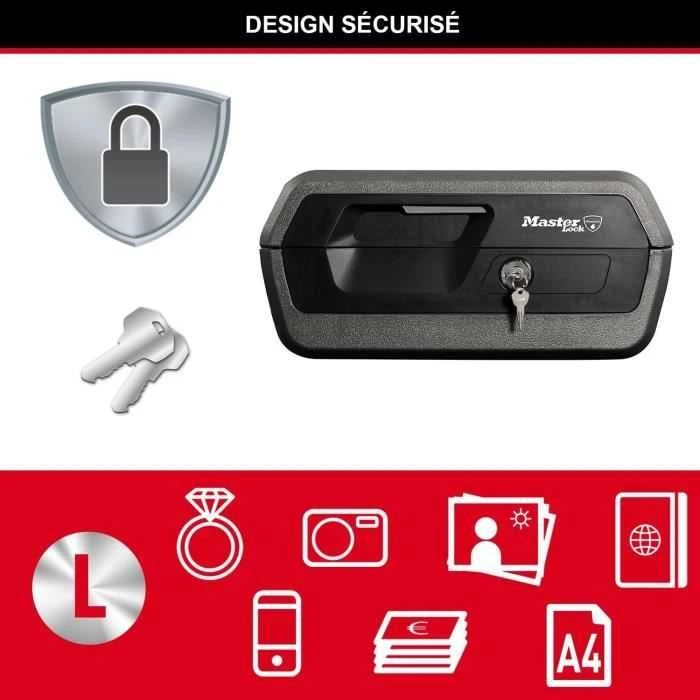Master Lock Didelis lagaminėlis, atsparus ugniai, vandeniui LCFW30100
