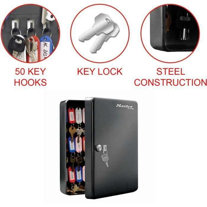 Masterlock Master Lock Dėžutė raktams KB-50ML, skirta 50 raktų