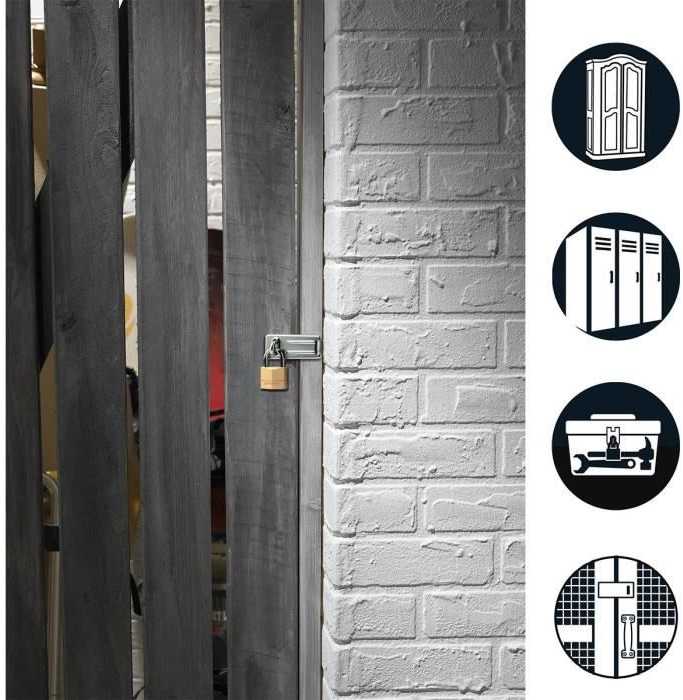 Master Lock MASTERLOCK Pack moraillon + chains