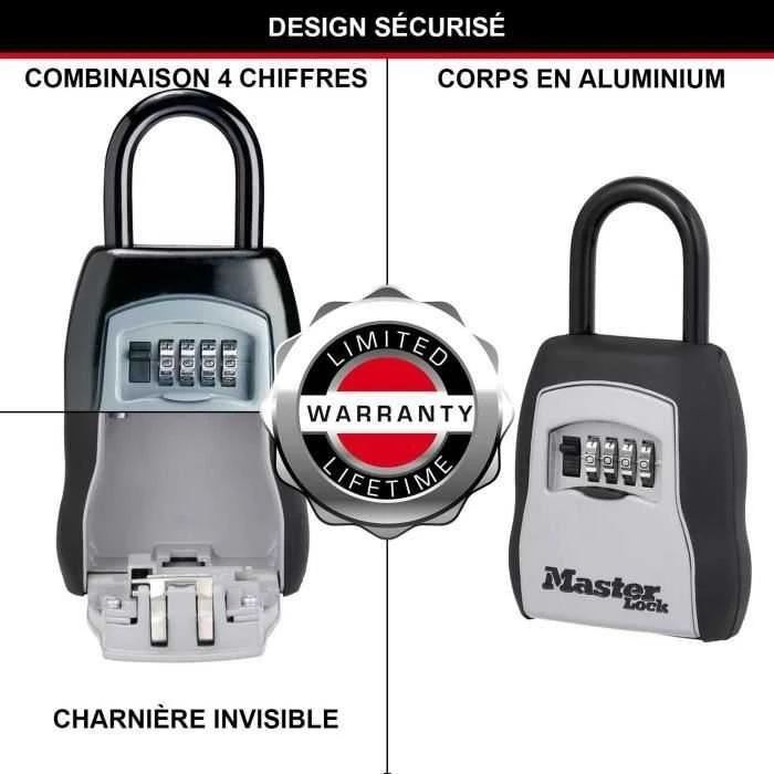 Master Lock MasterLock raktų dėžutė su kombinuota spyna ir pančiais (5400EURD)