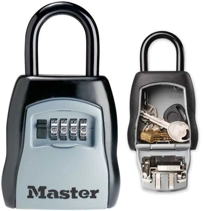 Master Lock MasterLock raktų dėžutė su kombinuota spyna ir pančiais (5400EURD)