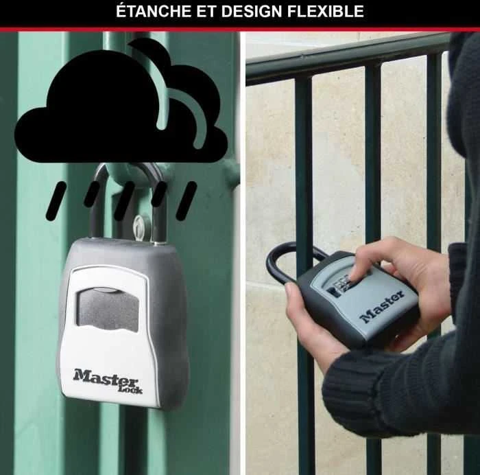 Master Lock MasterLock raktų dėžutė su kombinuota spyna ir pančiais (5400EURD)