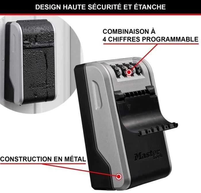 Saugi dėžutė raktams Master Lock 19,6 x 7,6 x 5,6 cm