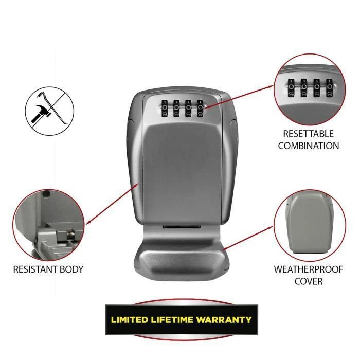 Master Lock Dėžutė raktams MasterLock su kodiniu užraktu, pakabinama, grūdintas plienas
