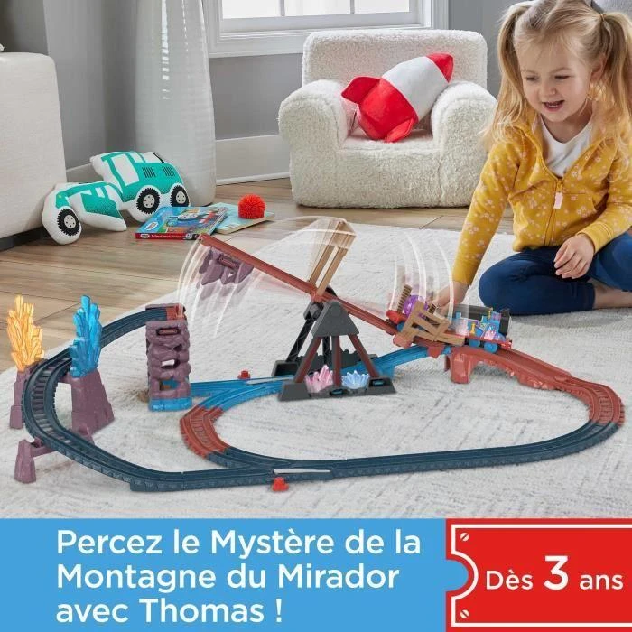 THOMAS & FRIENDS Rinkinys „Kristalų urvo nuotykiai“