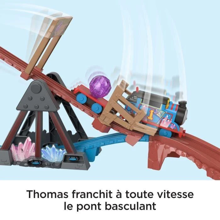 THOMAS & FRIENDS Rinkinys „Kristalų urvo nuotykiai“