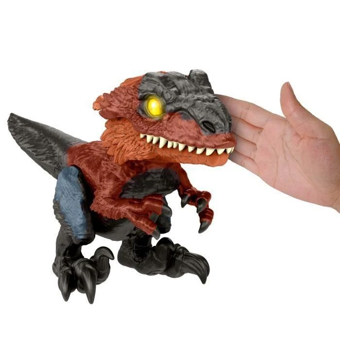 Jurassic World Juros periodo pasaulis – elektroninis narvo neužrakintas ugnies dinozauras (GWD70)