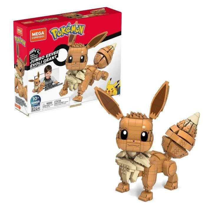 Mattel „Mega Construx Pokemon“ rinkinys „Didysis Eevee“