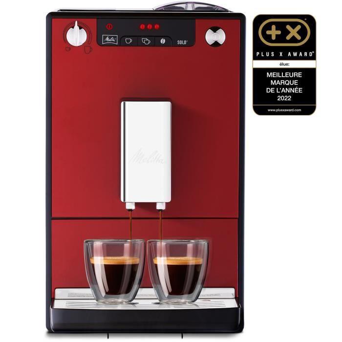 Kavos aparatas Melitta E950-104 Solo raudona espresso