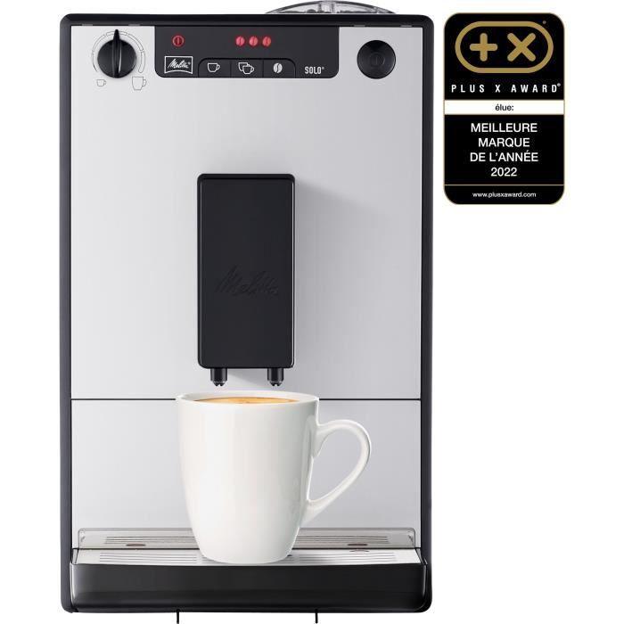 Kavos aparatas Melitta Solo Pure E950-666 Juodas and sidabrinis espreso aparatas